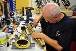 Saxophon Service Leistungen